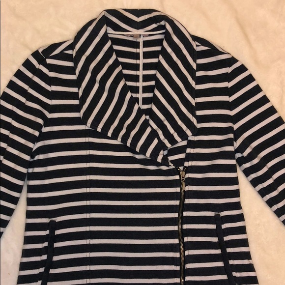 GAP Jackets & Blazers - Gap Striped Moto Jacket-Offer/Bundle to Save